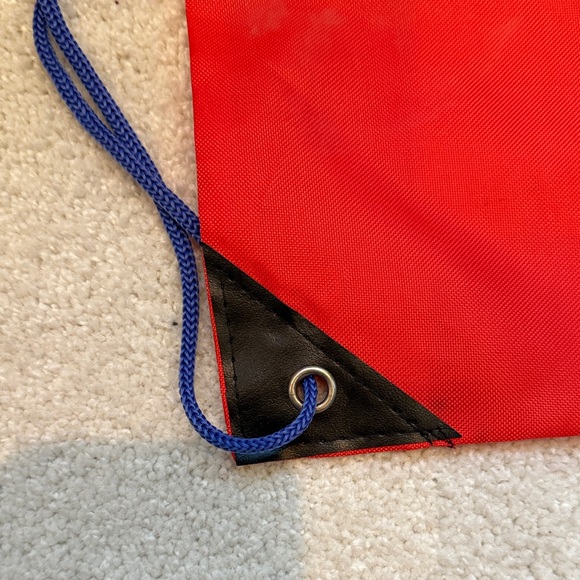Red Drawstring Backpack - Picture 4 of 7